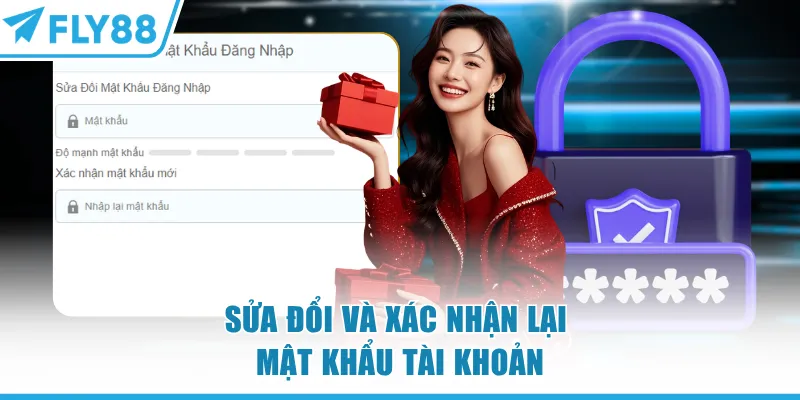 Đổi Mật Khẩu FLY88 - Quy Trình An Toàn Và Nhanh Chóng 6 Sửa đổi và xác nhận lại mật khẩu tài khoản FLy88